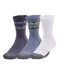 Unisex Heatgear Novelty Crew Socks - Aurora Purple XL