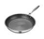 Wok Pan 32X8.5CM Frying Pan Style Stainless Steel