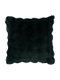 Dark Green Faux Fur Scatter Cushion - 50X50 / Green