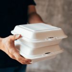 Foam Take-away Box 41 White 260X165X80MM
