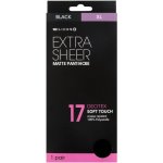 Clicks Extra Sheer Pantihose Black XL