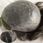 Voloria Toupee For Men 100% European Human Hair Swiss Lace Front Natural Hairline Hair Pieces 0.08MM Thin Skin Pu V-looped Men's