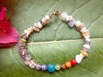 Botswana Agate Chakra Bracelet