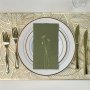 Elegant Dark Green Dandelion Foil Napkins 3-PLY 16PCS - Perfect For Weddings Birthdays & Garden Parties 39.88X33.02CM - Ideal For Restaurants Hotels & Home Decor