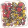 50 Pcs Animal-shaped Pushpins Cute Thumb Tacks For Maps Cork Boards