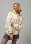 Oversized Zip Through Hoodie - Light Stone maine State