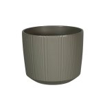 Flowerpot Stoneware 15CM - D gray