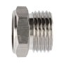 AirCraft Muffler Metal Flat 1/2" Male