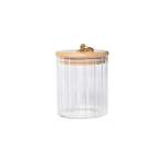 Wave Glass Storage Jar - 400ML