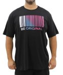Mens Printed Be Original Tee - 10XL Black