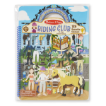 4AKID Melissa & Doug Deluxe Puffy Sticker Album - Horse Scenes