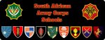 South African Army Corps Schools Desk Pad