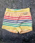 Keedo Grey Striped Shorts 2 3Y