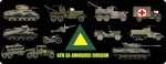 6TH Sa Armoured Div Desk Pad