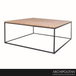DNA02 32 Square Coffee Table With Oak Top
