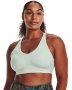 Women's Ua Smartform Evolution Mid Sports Bra - Illusion Green / Md