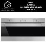 Smeg Classica 100L Extra Volume Oven 90CM X 48CM