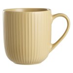 Assorted Stoneware Ribbed Mug