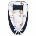 Vintage Airplane And Balloon Baby Nest Pod Newborn Lounger