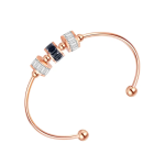 Miarosa Cz Bangle Stainless Steel Cuff Bangle Size Length: 16.5CM : 7-14 Days