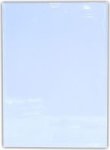 Perspex Pocket Clear A4 White Backing