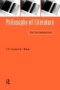 Philosophy Of Literature - An Introduction   Paperback