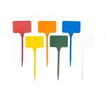 Plastic Rainbow T-labels