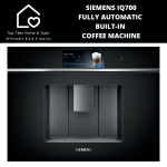 Siemens IQ700 - Fully Automatic Built-in Coffee Machine
