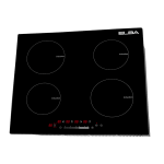 ELBA 02 LI04-01C Induction Hob 4 Zone 60CM - Black