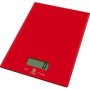 Glass Kitchen Scale Rosso