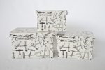 S 3 Cork Skrew Storage Boxes 18X38X22