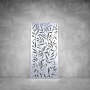 Wall Art D090 - 2900 X 1400 X 20 Indoor / Matt Black / No