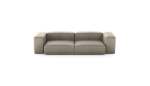Two Module Sofa - Leather - Beige - 272CM X 115CM