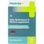 Daily Multivitamin & Mineral Supplement Softgel 30 Capsules