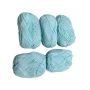 5 Pcs Milk Cotton Yarn For Crochet & Knitting