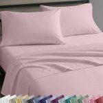 California Design Den XL Twin Sheets Set - Natural 100% Cotton Sheets With 12" Pockets Soft Sateen Weave Breathable And Durable