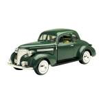 Chevrolet Coupe Arabian Green 1939 1:24 Scale Diecast Car