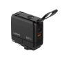 LDNIO 65W Dual Port Charger Usb-c+ Usb-a With 1M Type-c-type-c Cable