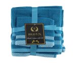 Plush Teal 3PC Towel Set