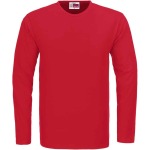 Mens Long Sleeve Portland T-Shirt – Red