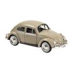 1:24 Scale 1966 Volkswagen Classic Beetle Beige Diecast Vehicle