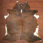 A Grade Cow Hide 324 Tricolour L - Large Tricolour Brindle