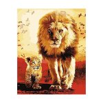Adult Painting By Numbers - Like Father Like Son