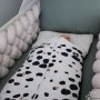 3-IN-1 Snuggle Baby Sleeping Bag Black Odd Even Dots