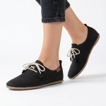 Pierre Cardin Ladies Riviera Flats - Black - 8