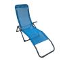 Fiesta Steel & Textile Pool Lounger Blue L142CMXD60CMXH99CM