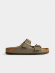 Birkenstock 1019313 Mens Arizona Sfb Leoi Shoes Kh - Khaki 7.5