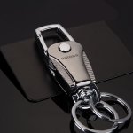 Creative Car Key Chain Collapsible Key Chain Men Women Waist Hanging Stainless Steel Key Ring Car Key Pendant Car Accessories