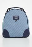 Polo Denim Quilt Backpack - Blue