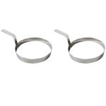 - Egg Rings Stainless Steel - Pack Of 2